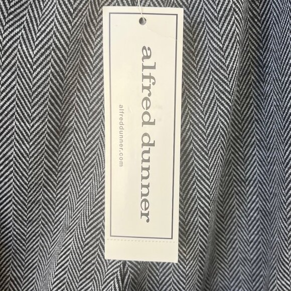 Alfred Dunner Pull On Pants Womens Gray Medium Elastic Classic Fit New - Picture 10 of 10